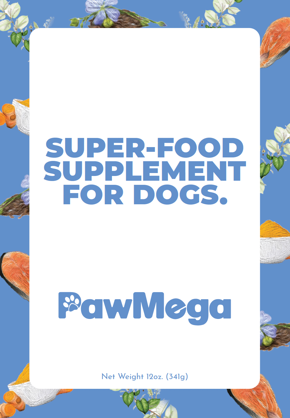 PawMega Superfood Supplement One Time Purchase.