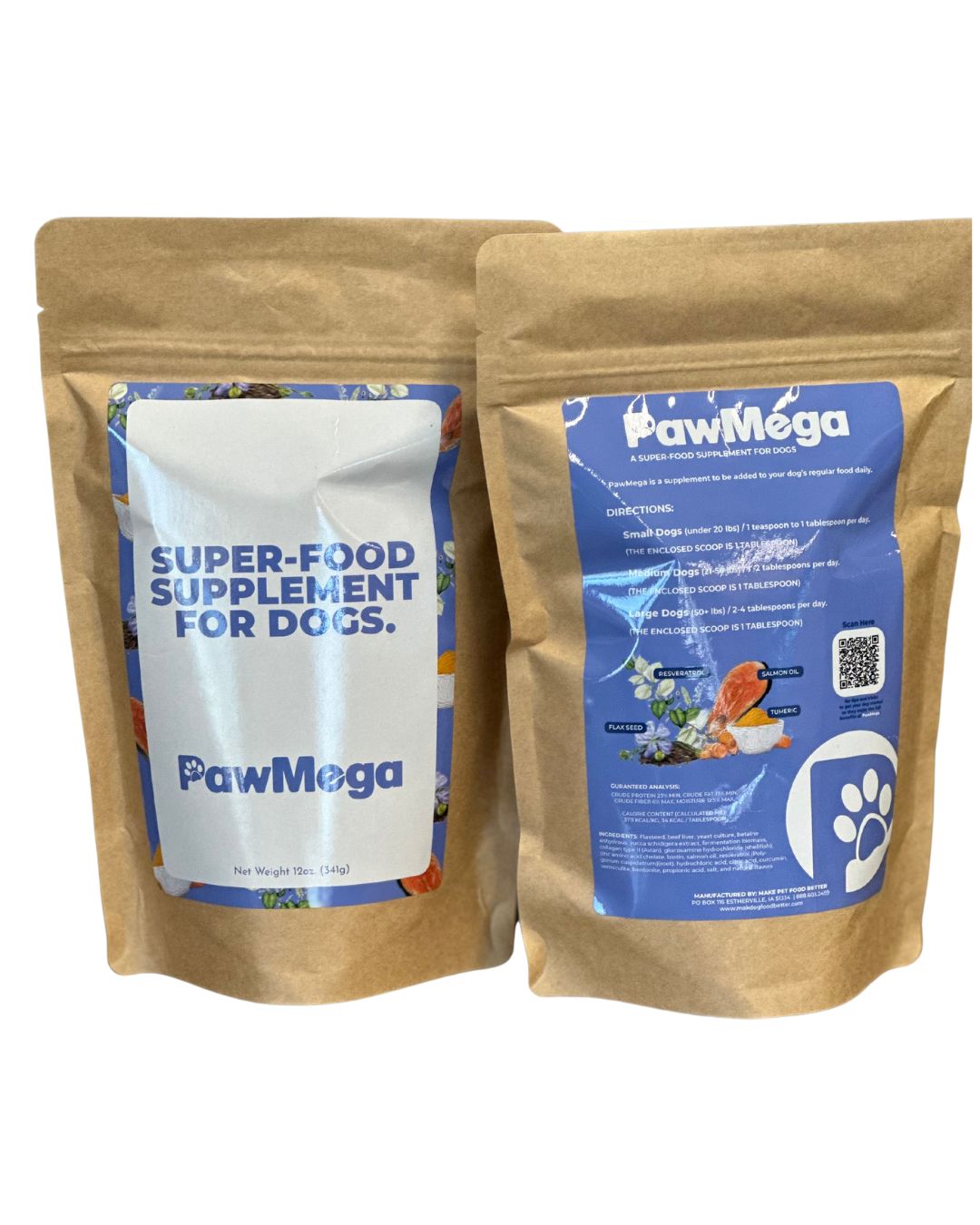 PawMega Superfood Supplement One Time Purchase.